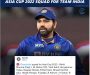 Twitter Explodes as BCCI Announces the Asia Cup 2022 Squad for India