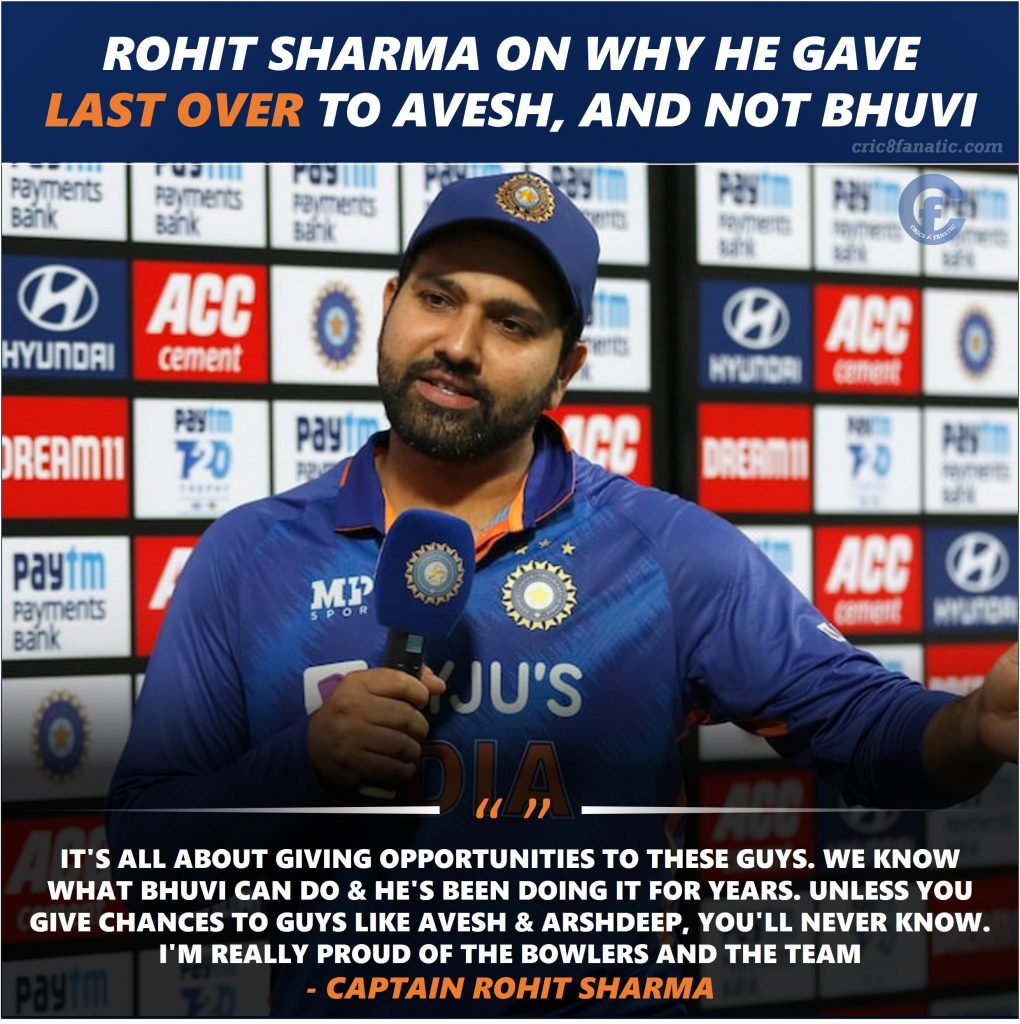 rohit sharma last over decision vs west indies 2nd t20i