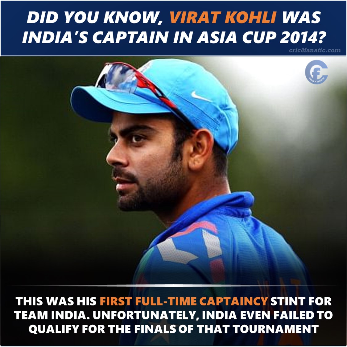 virat kohli first time captain team india