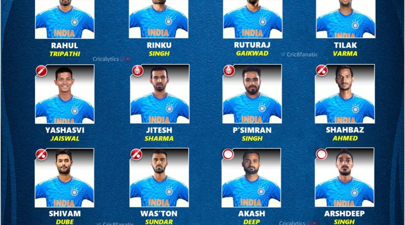 asian games 2023 team india full final squad players list