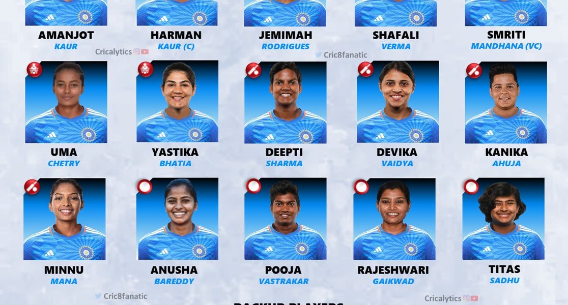 asian games hangzhou 2023 india women team cricket squad list