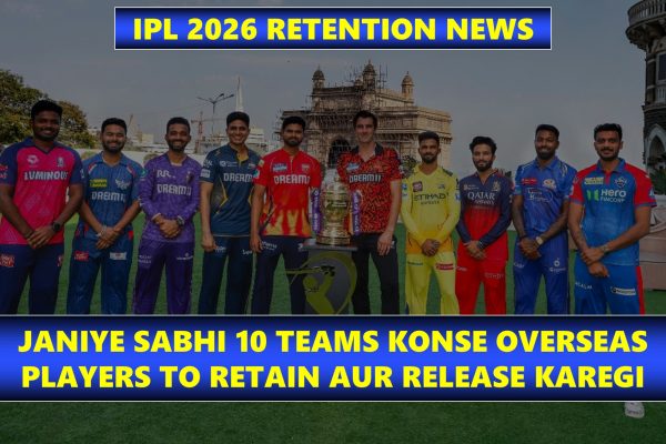 IPL 2026 Ke Liye Best Retained Overseas Players List ki Suchi - Hindi Analysis